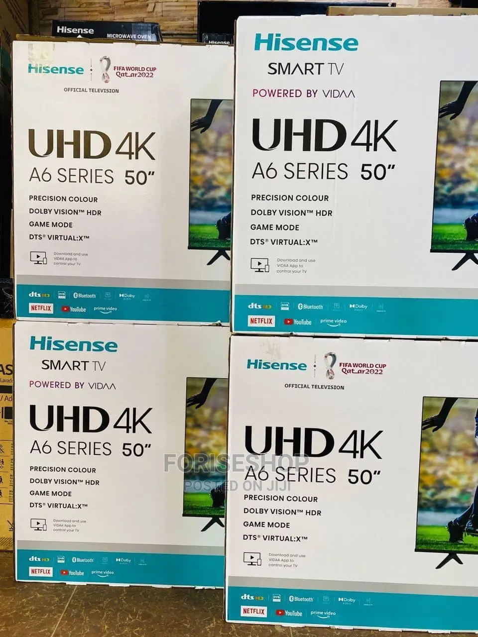 Hisense 50 Inches Smart 4k Uhd Tvs Flameless