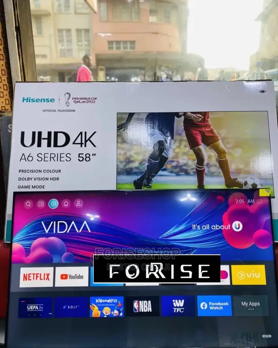 Hisense 58" A6 Smart Uhd Tv