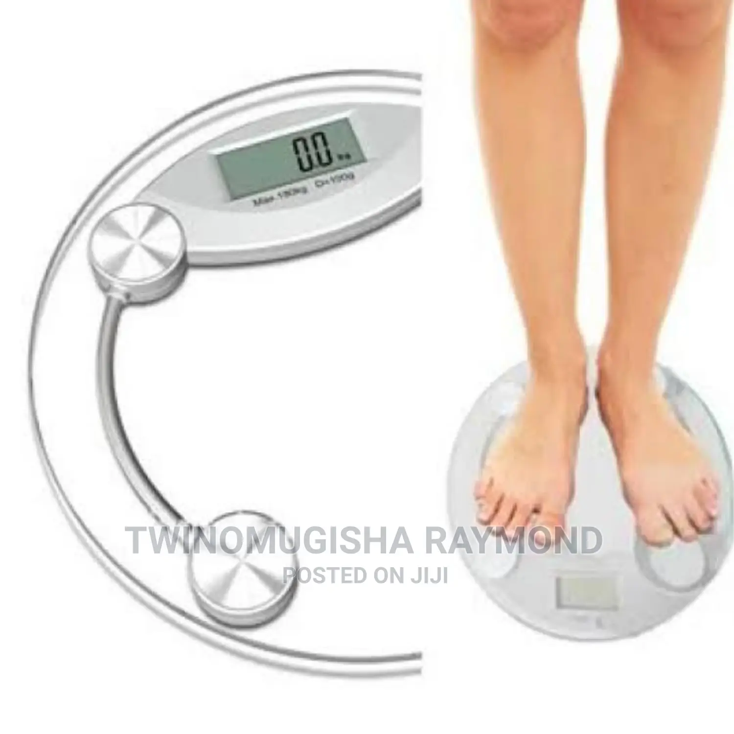 Glass Bathroom Digital Weighing Scale