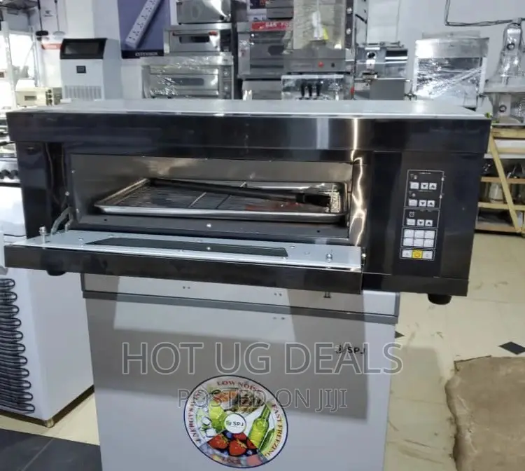 Electric Free Standing Single Chamber Oven Stainless -silver