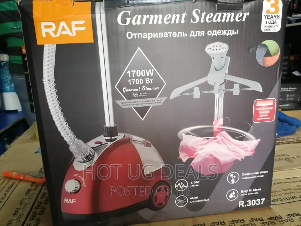 Raf Garment Steamer 1700w | R.3037 - Red