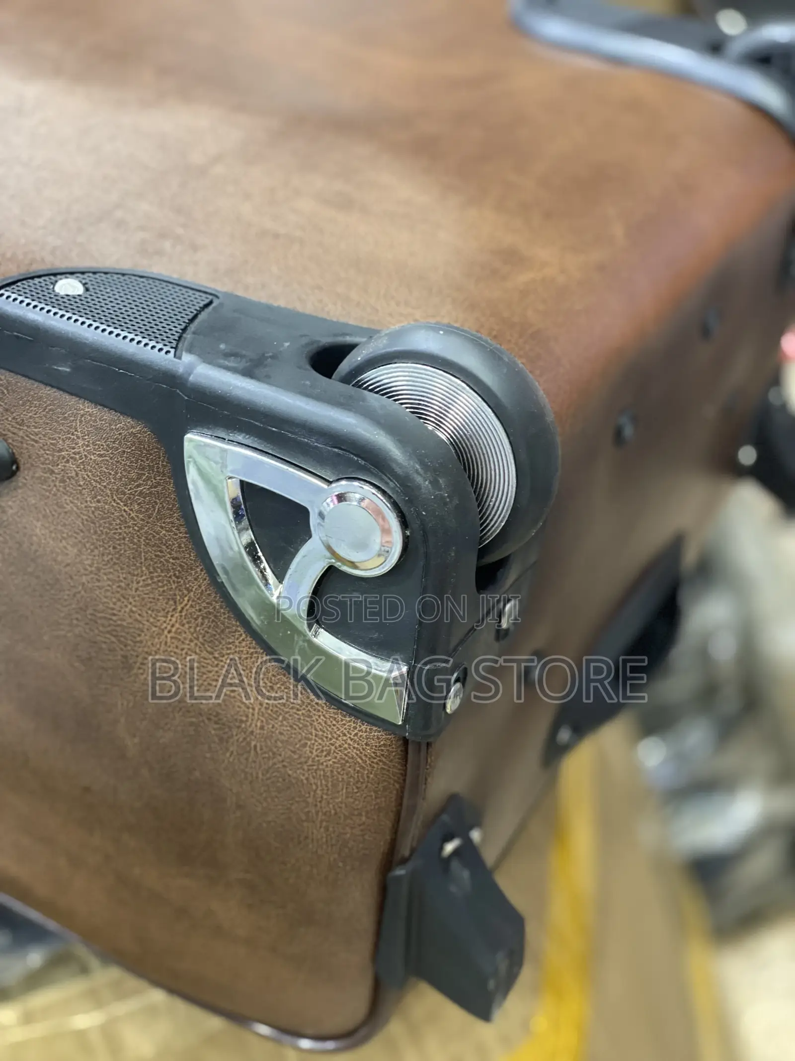 Leather Suitcase- Medium