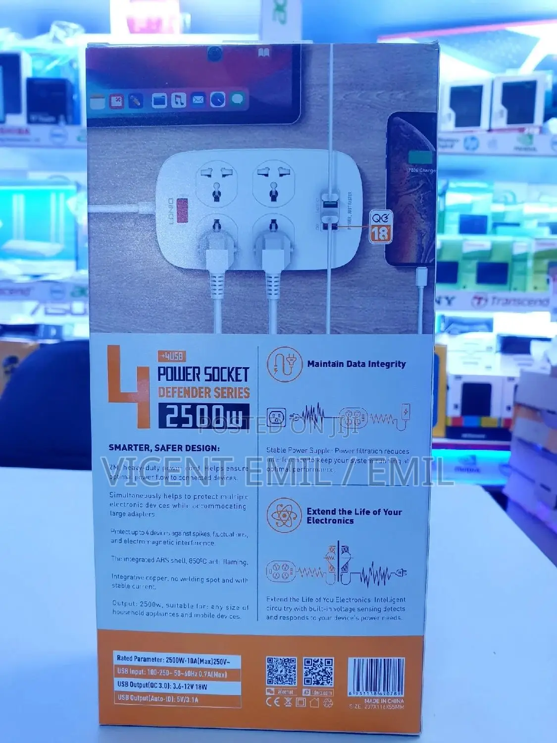 Power Socket Defender Series