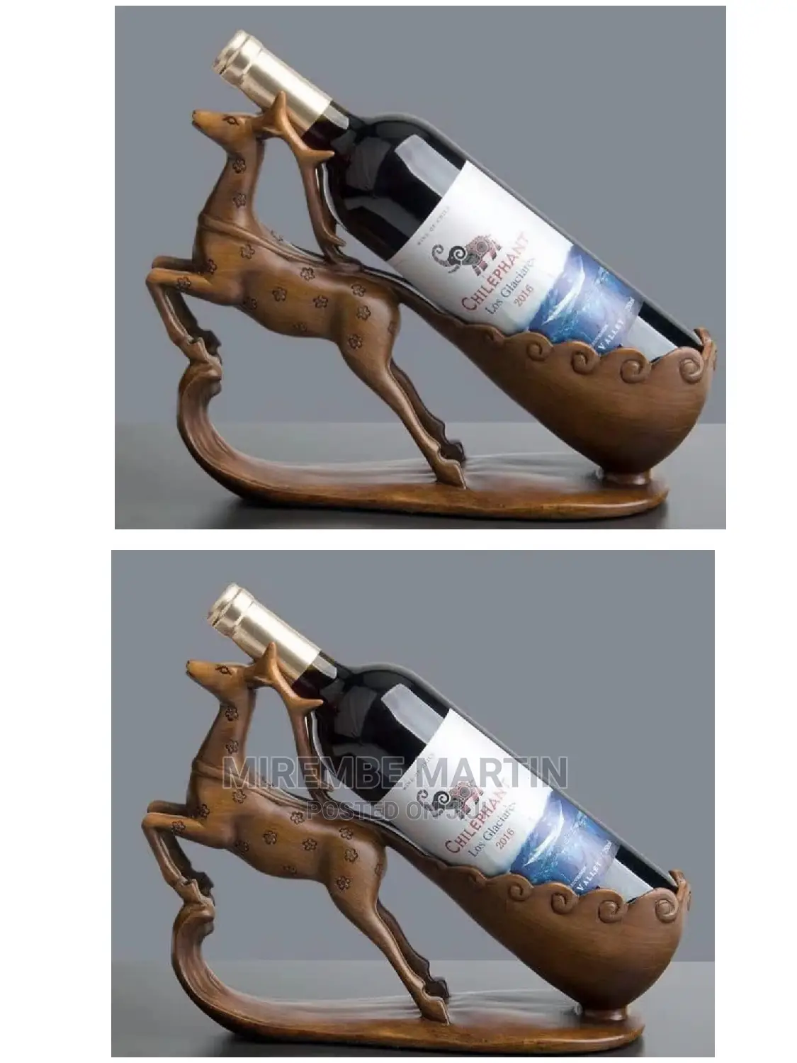 Deer Wine Bottle Rack