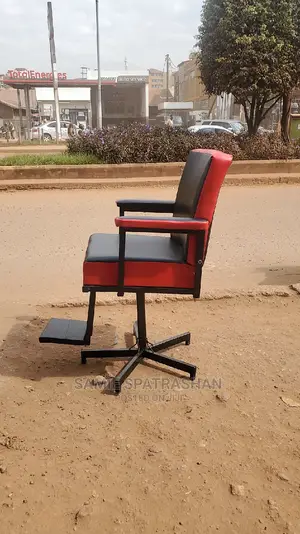 Barber Chair Mixed Red and Black Color