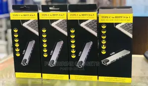 Computer USB Type C to HDTV 8 in 1