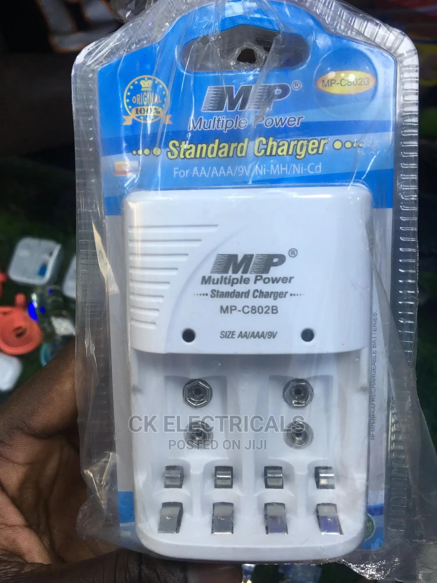 Rechargeable Batteries and Battery Charger