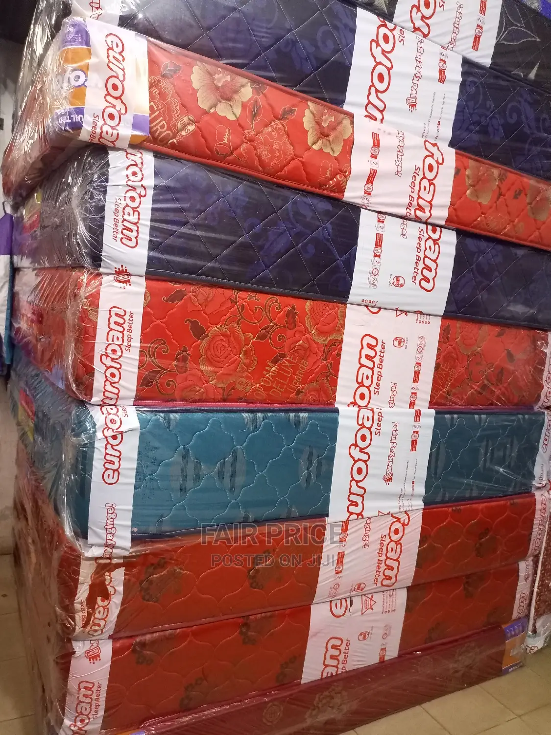 Eurofoam Mattress Premium High Density 5*6 By8 Inches