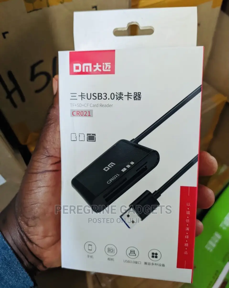 Dm Usb3.0 Tf-Sd-Cf Card Reader