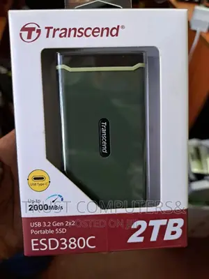 2TB External SSD Transcend 3.2 Usb C