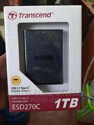 1TB External Transcend Ssd