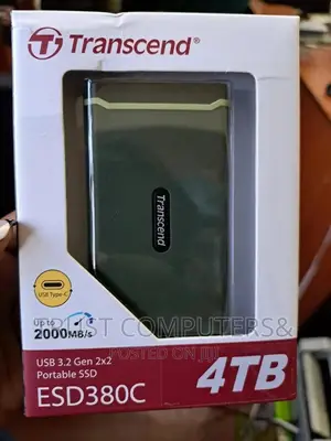 4TB SSD External Transcend 3.2 Usb C