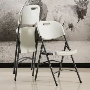 Hotel,Office Folding VIP ABS Plastic Chair(Aluminium Legs)