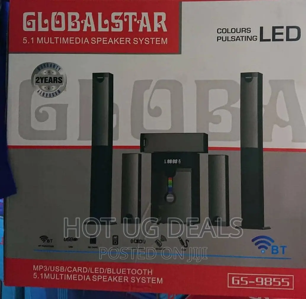 Globalstar Bluetooth GS-9855 5.1 Home Multispeaker System