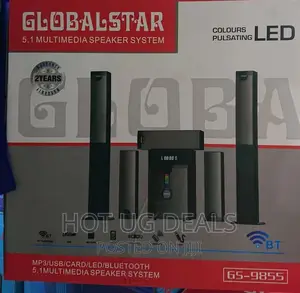 Globalstar Bluetooth GS-9855 5.1 Home Multispeaker System