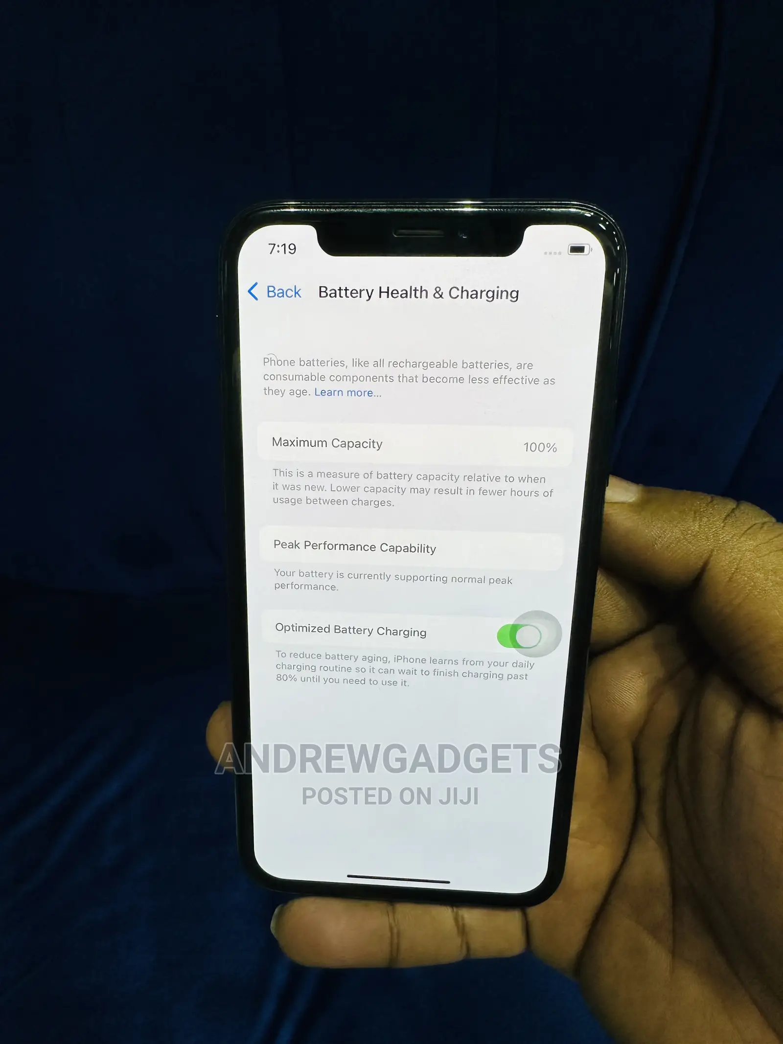 Apple iPhone X 256 GB Black