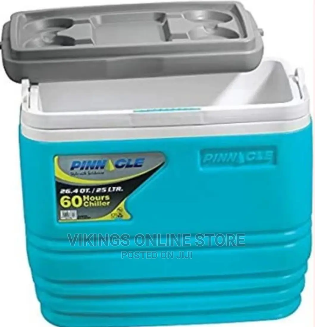 Pinnacle Insulated Water Cooler Ice Chiller Box 25L – Blue