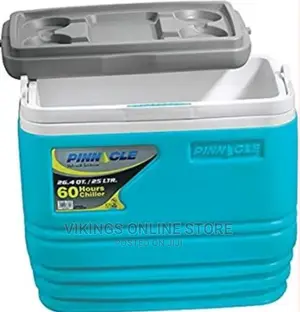 Pinnacle Insulated Water Cooler Ice Chiller Box 25L – Blue
