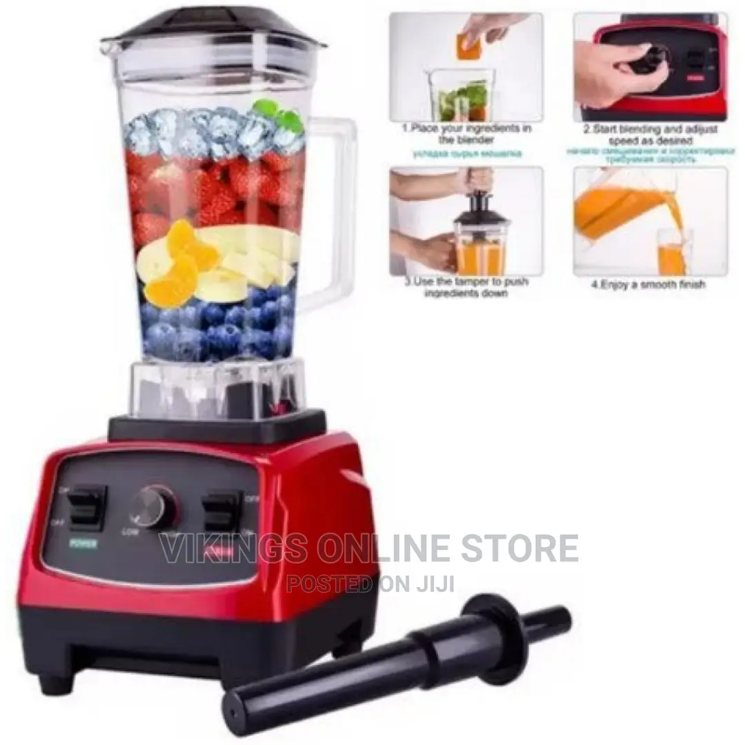 Commercial Blender, Smoothies, Fruits Ice Crusher –