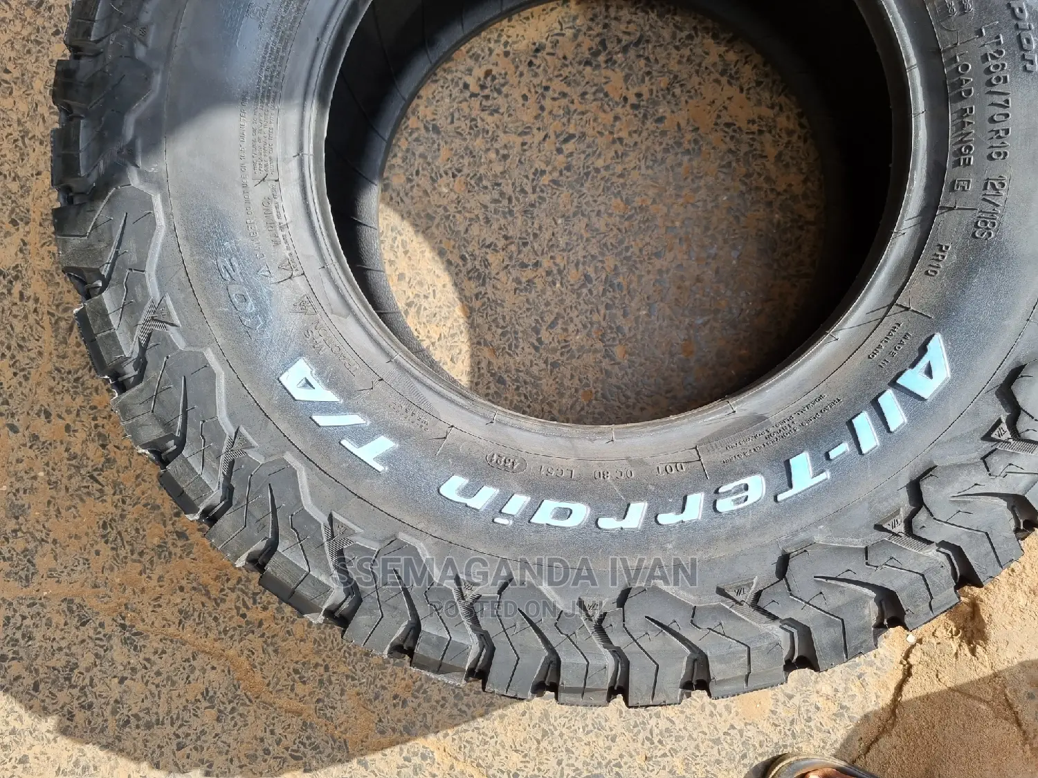 265/70r16 Bf Goodrich Made in USA