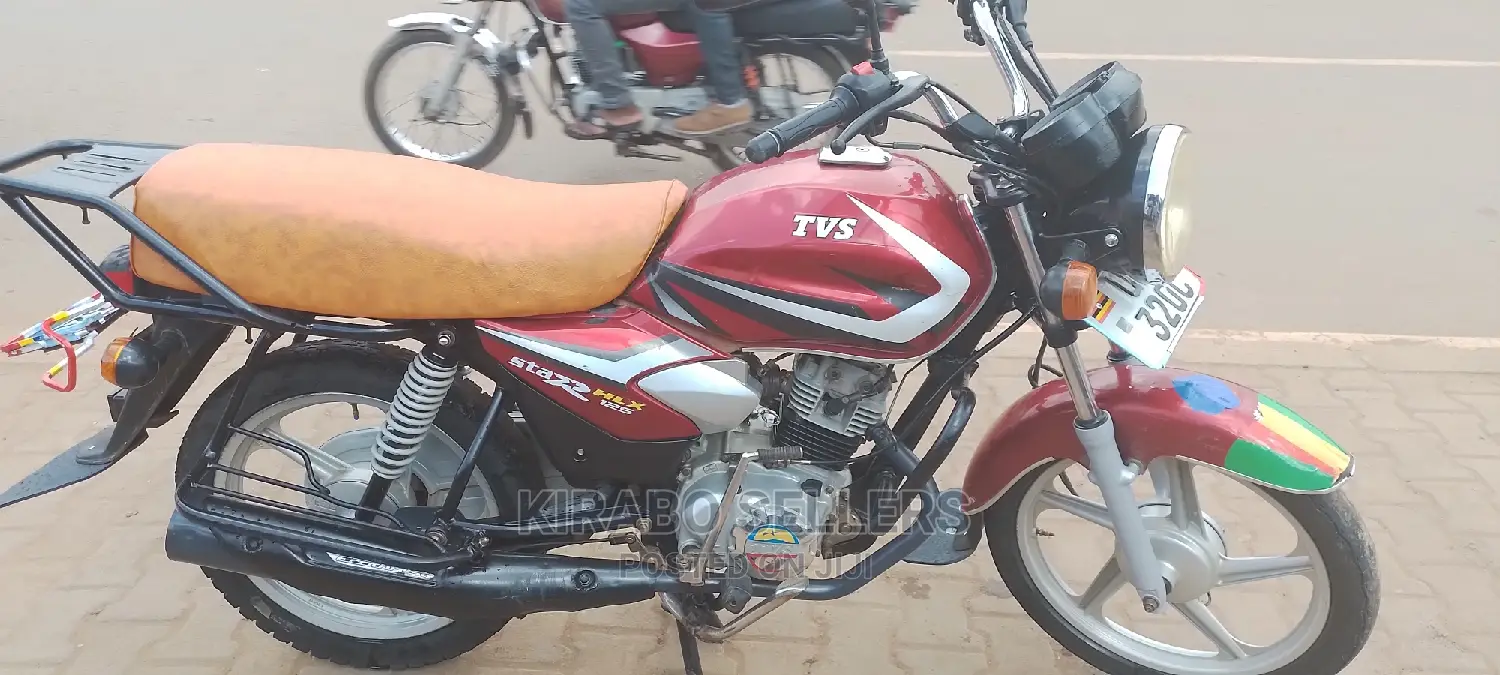 TVS HLX Plus ES 2019 Red