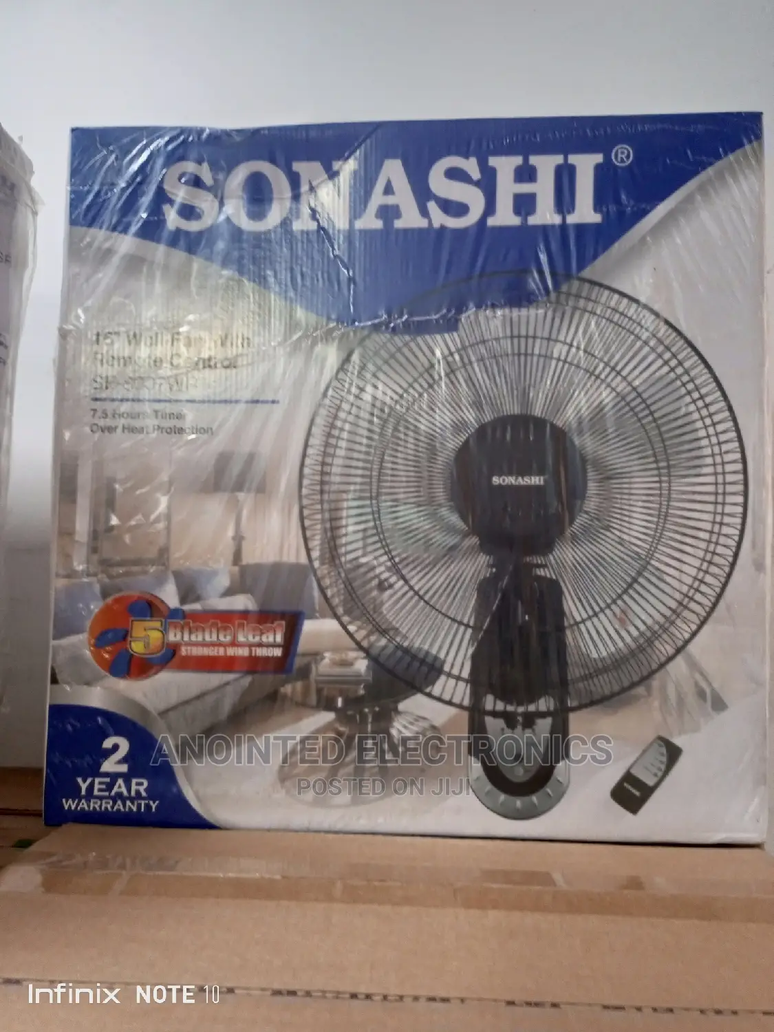 Sonash Wall Fans