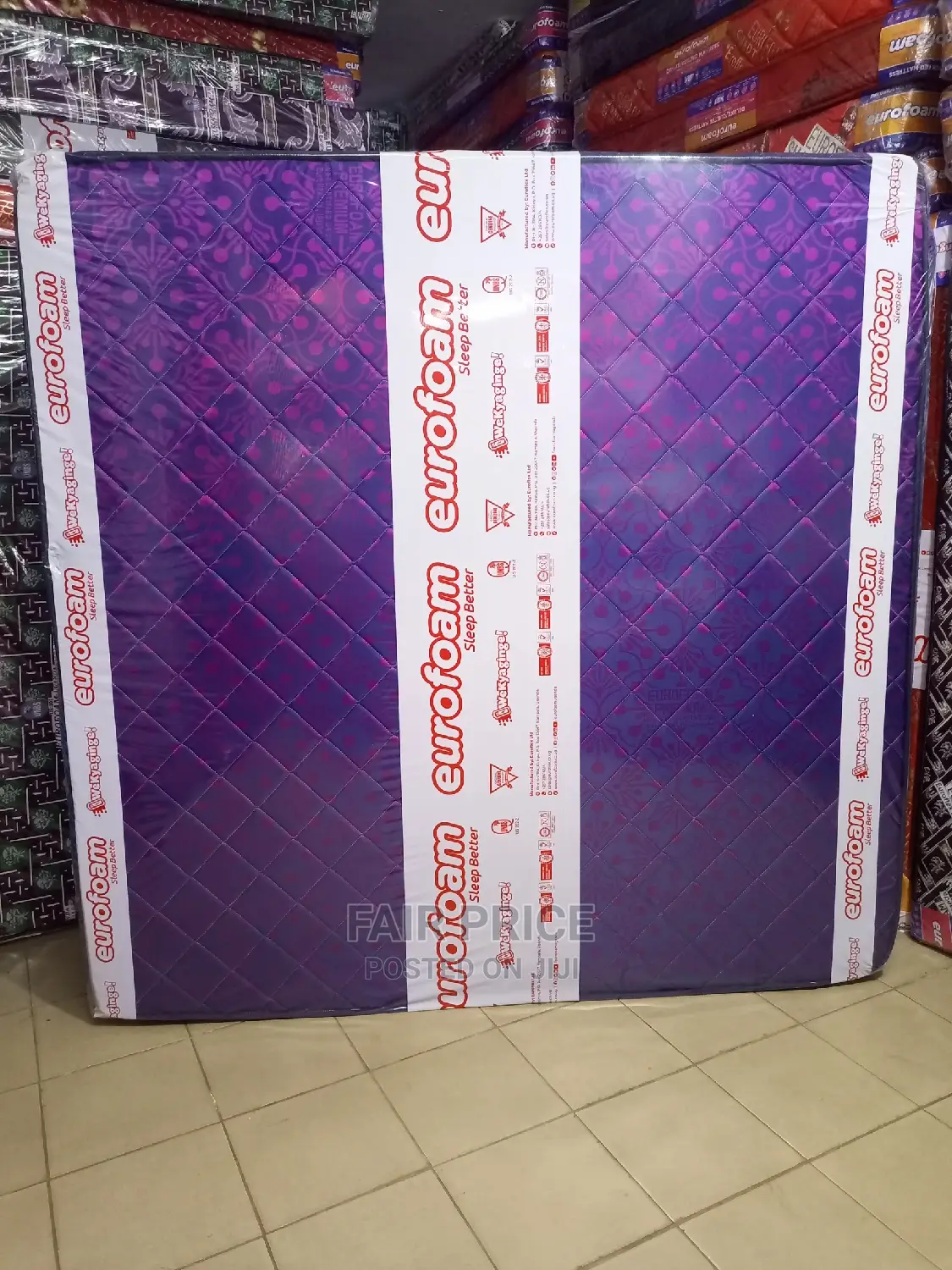 Mattresses Eurofoam Premium High Density 6*6 By6 Iuche