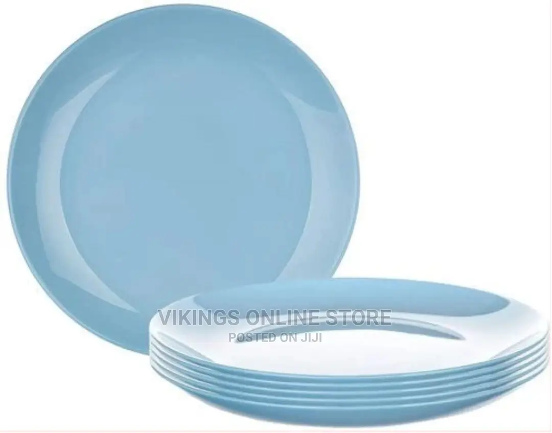Luminarc 6 Pieces of Luminarc Round Plain Dinner Plates
