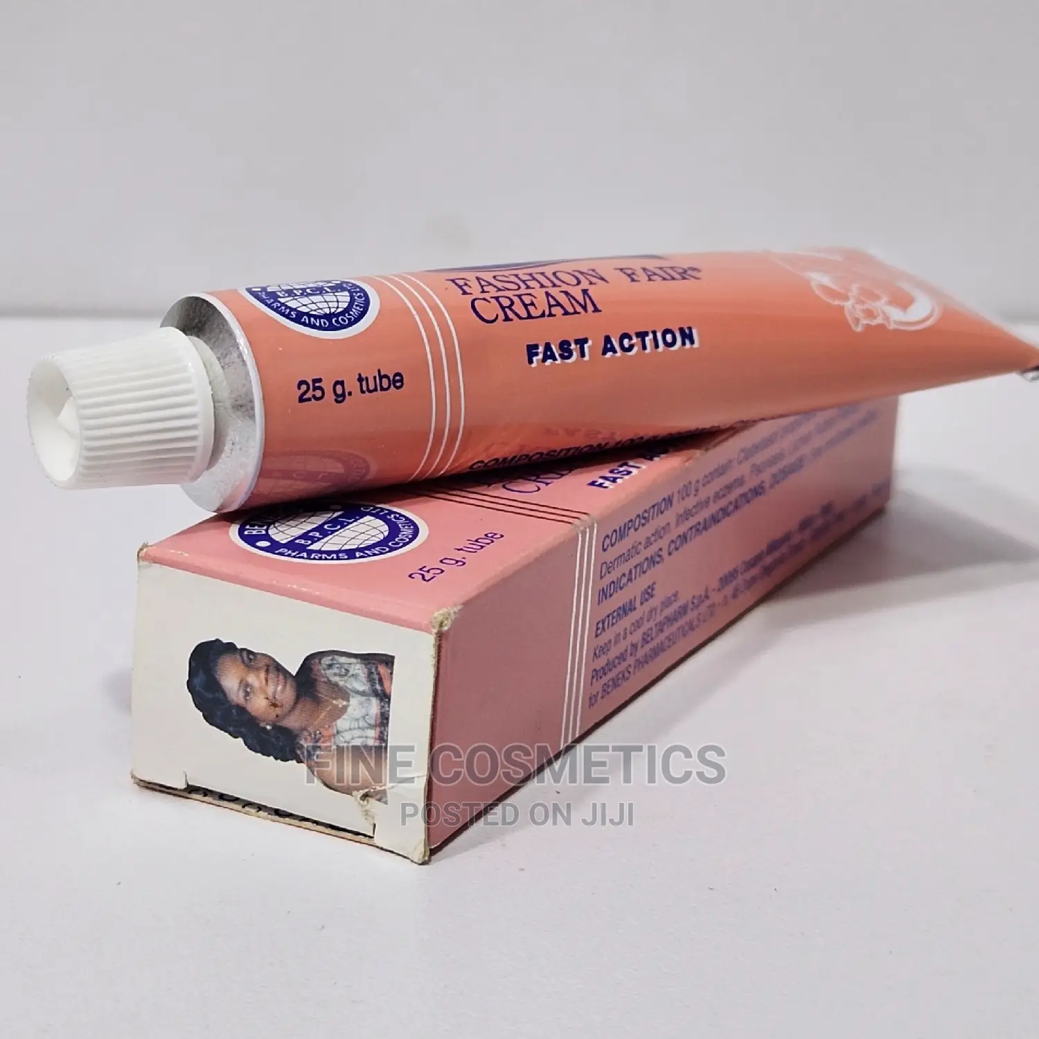 Original Beneks Fashion Fair Tube Fast Lightening Cream Tube