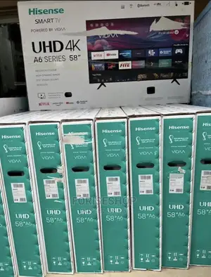 Hisense 58inch UHD Smart TVS Brand New