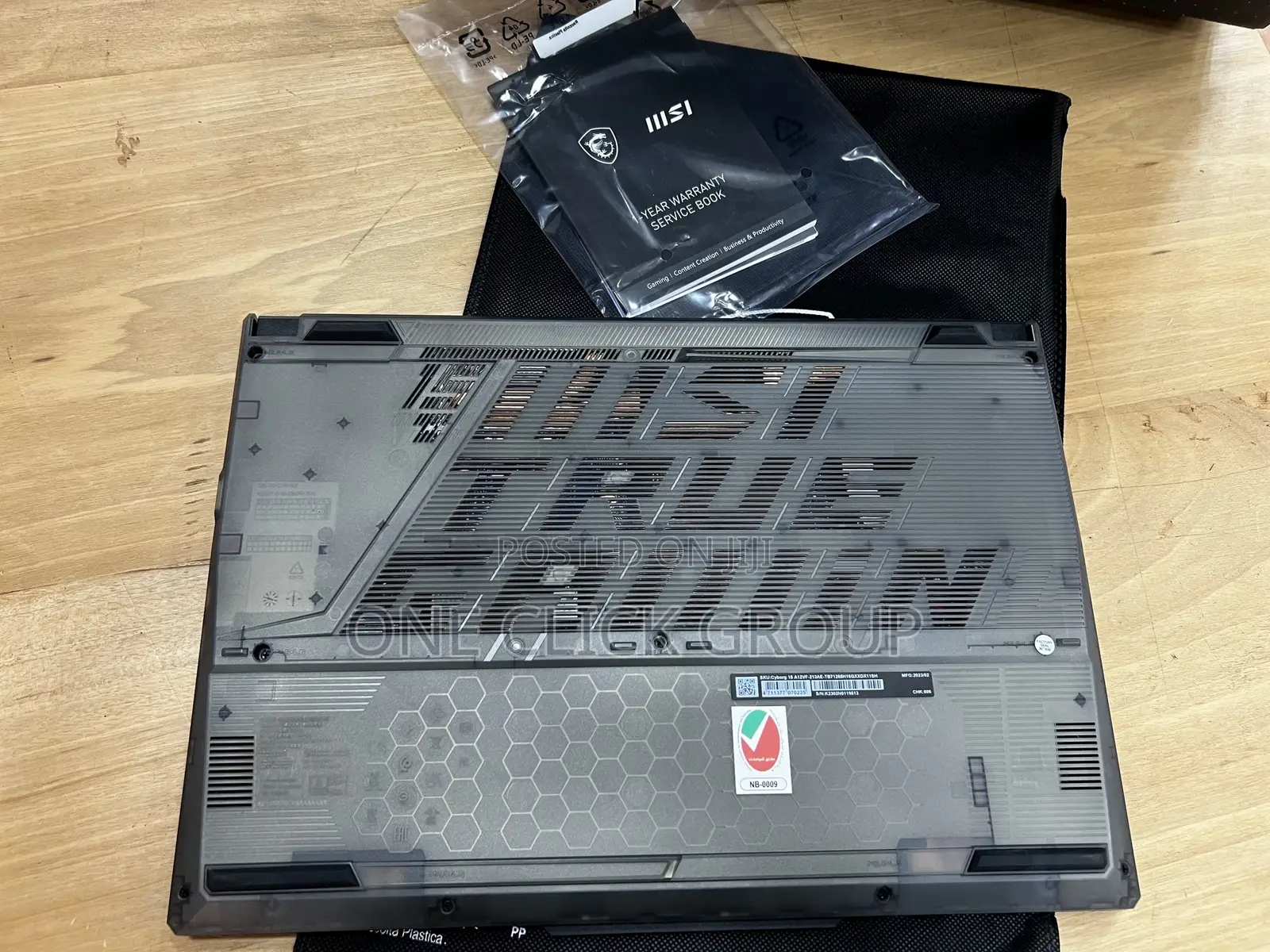 New Laptop MSI CR650 16GB Intel Core I7 SSHD (Hybrid) 512GB