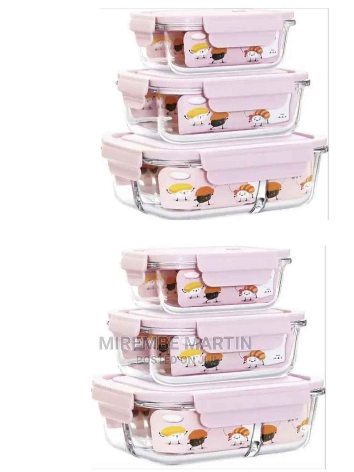 Glass Food Container