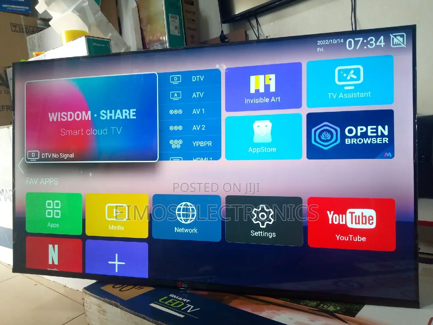 55 Iches LG Smart TVS