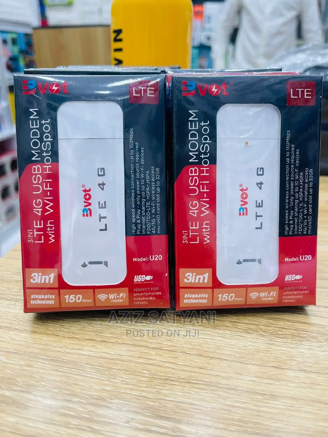 4G BVOT 4G LTE Sim Card Unlocked Wi-Fi Modem