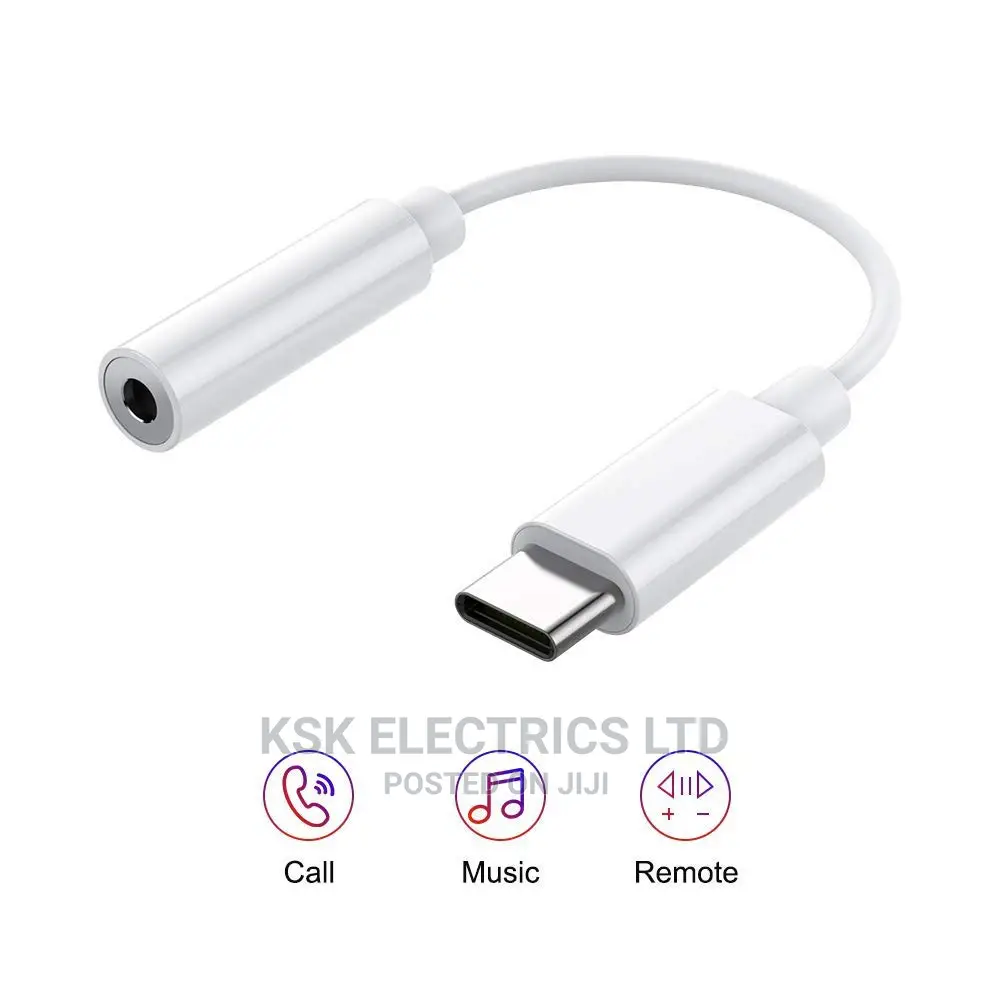 The USB-C to 3.5 Mm Headphone Jack Adapter Lets You Connect