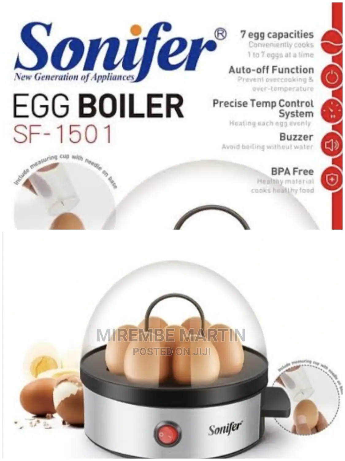 Sonifer Egg Cooker