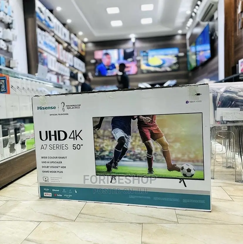 Hisense 50inch Smart Tv Uhd A6 Brand New Tvs