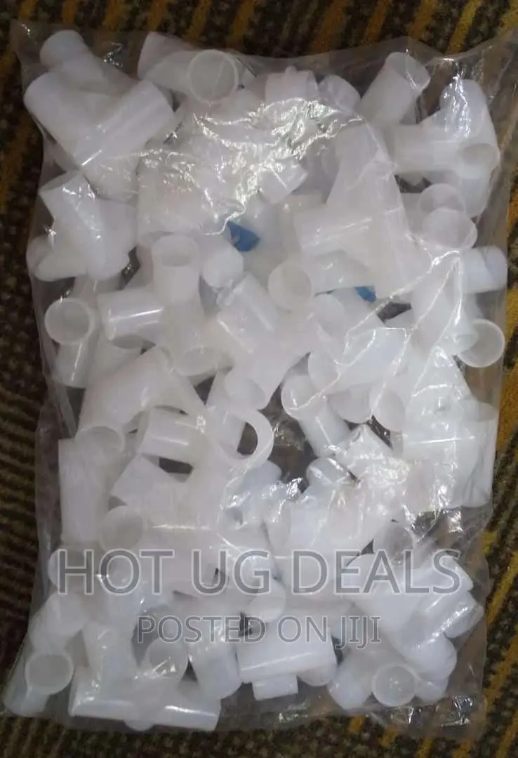 Pack of Plastic Cloth Wardrobe Replacement Joints - White