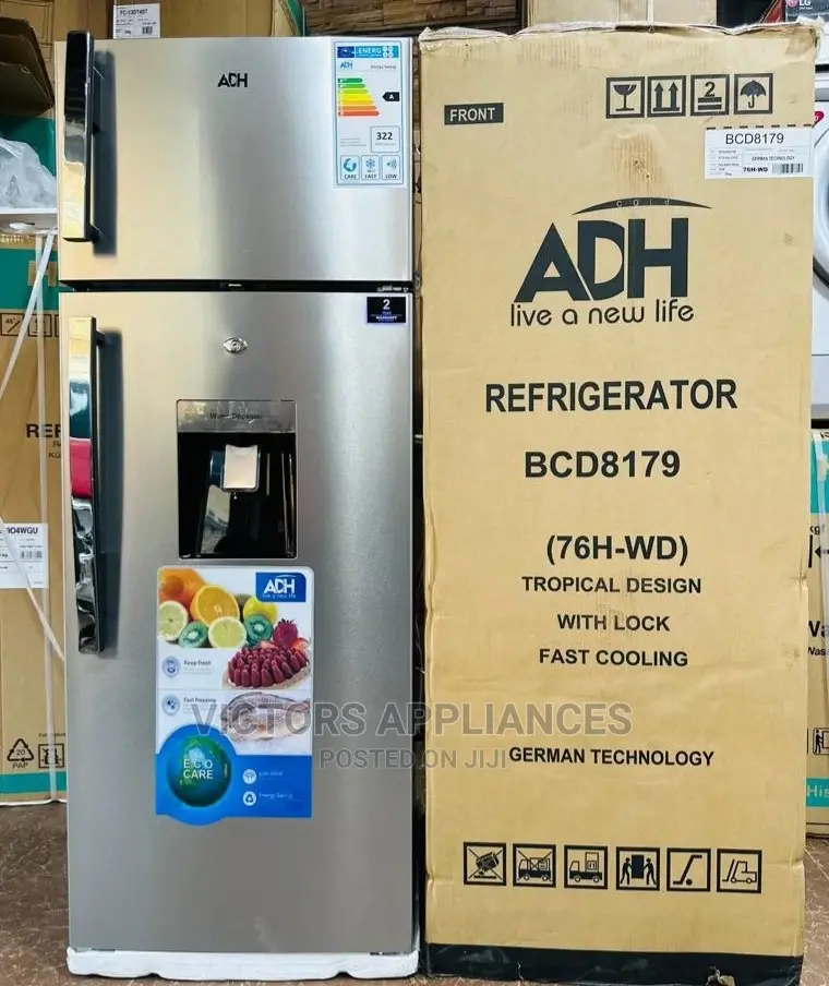 Adh Fridge 276L With Water Dispenser