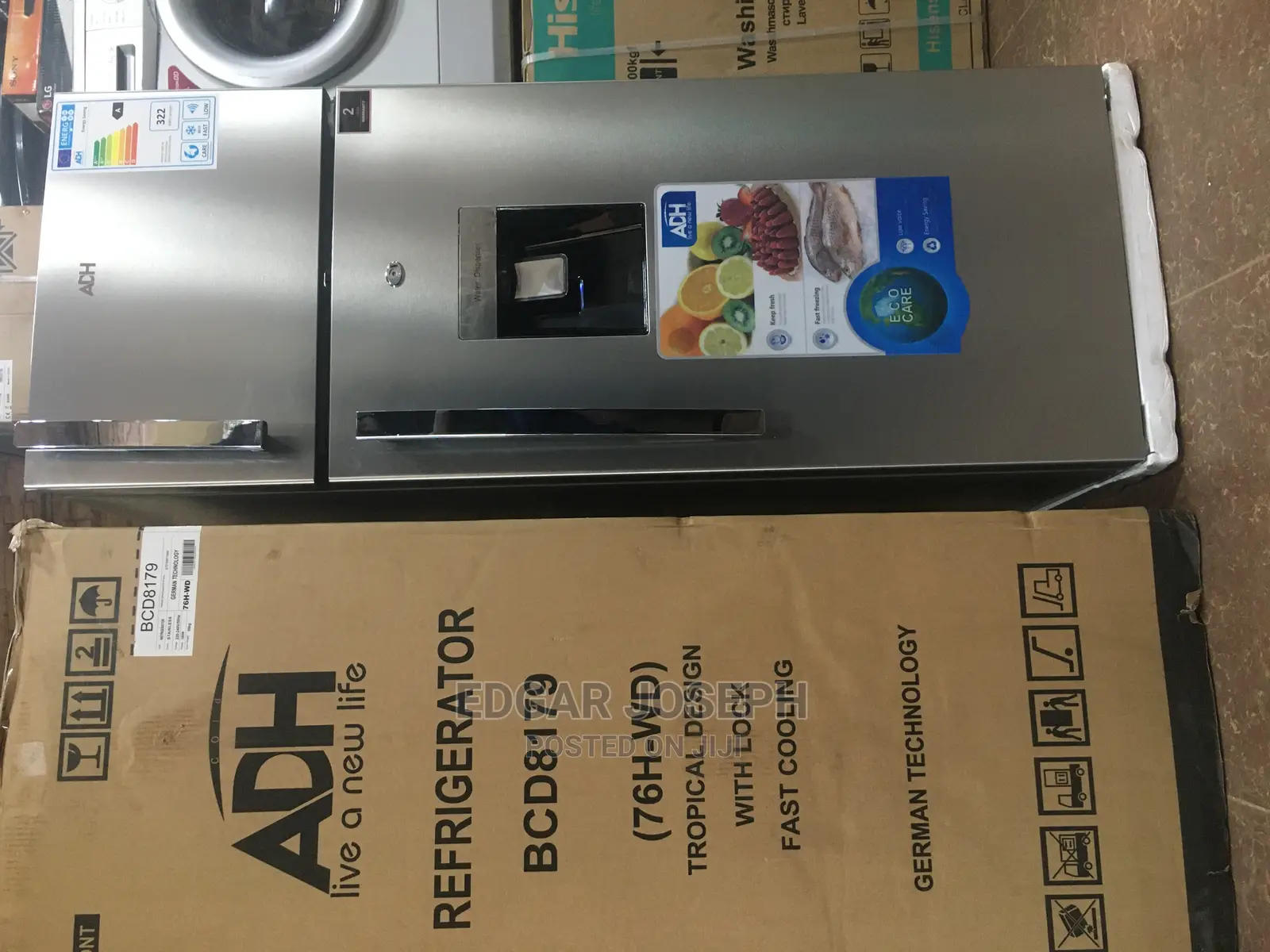 Adh Refrigerator 276l With Dispenser