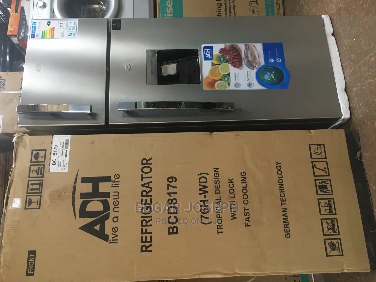 276 Refrigerator Adh Brand New