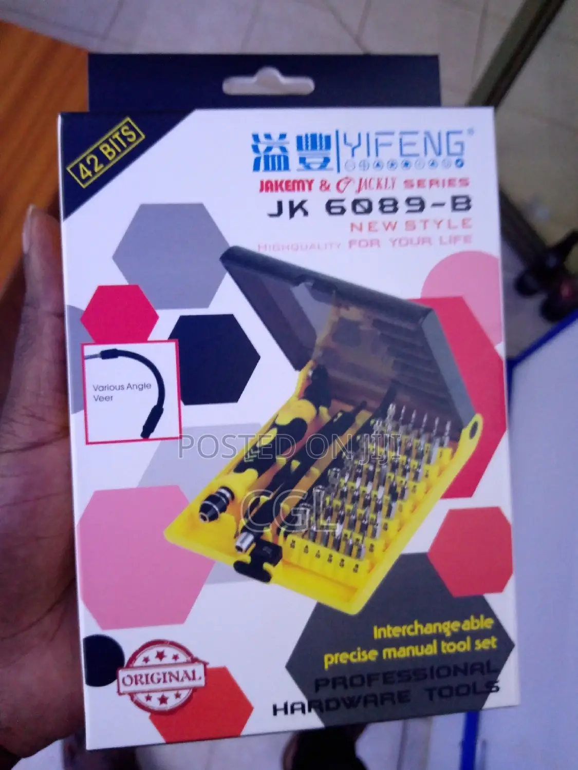 Jakemy 42 Bits Hardware Computer Tool Kit Screwdriver