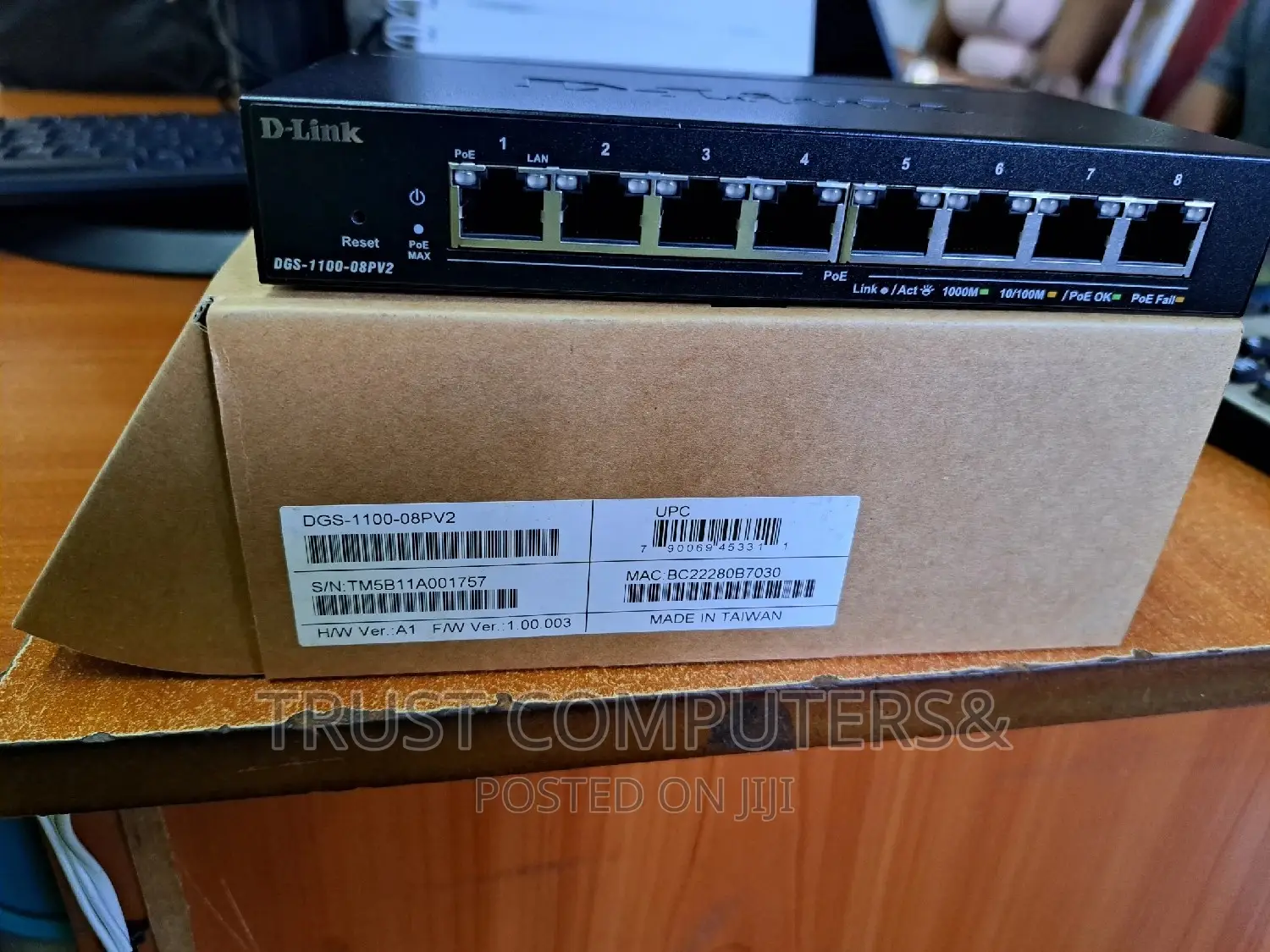 D-Link 8port DGS-1100-08PV2 Switch