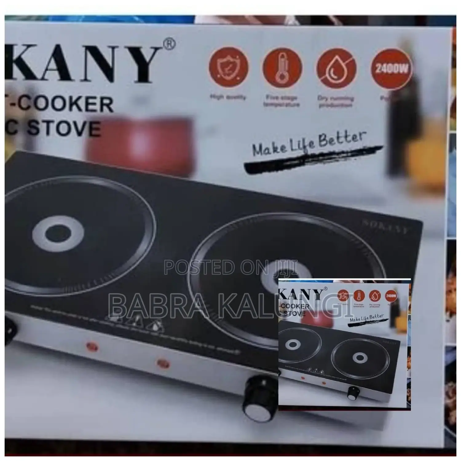 Sokany Radiant Electric Hot Plate