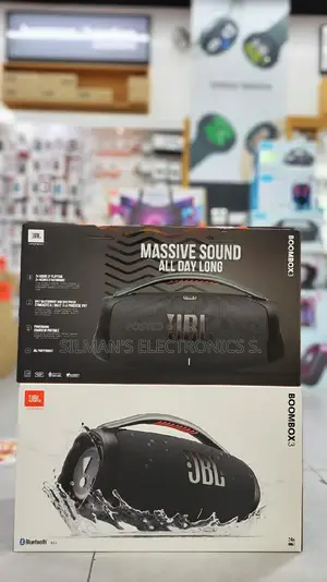 The All New JBL Boombox 3 Speaker
