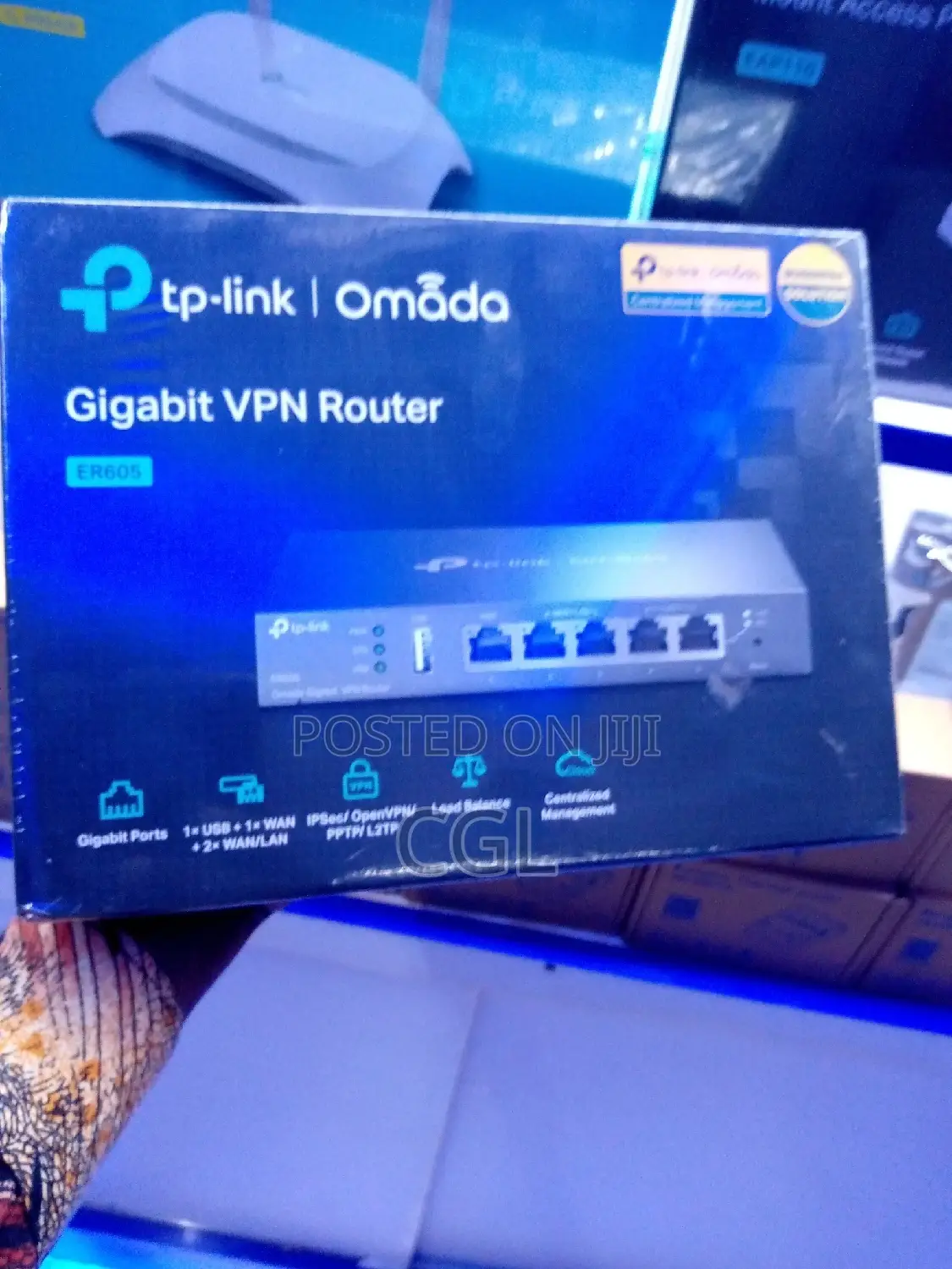 Tp-Link Omada Gigabit VPN Router Er605 Tplink Load Balance