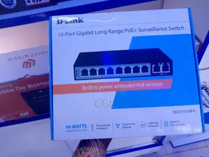 8port 10port D-Link Gigabit Poe+Surveillance 8 Port Poe