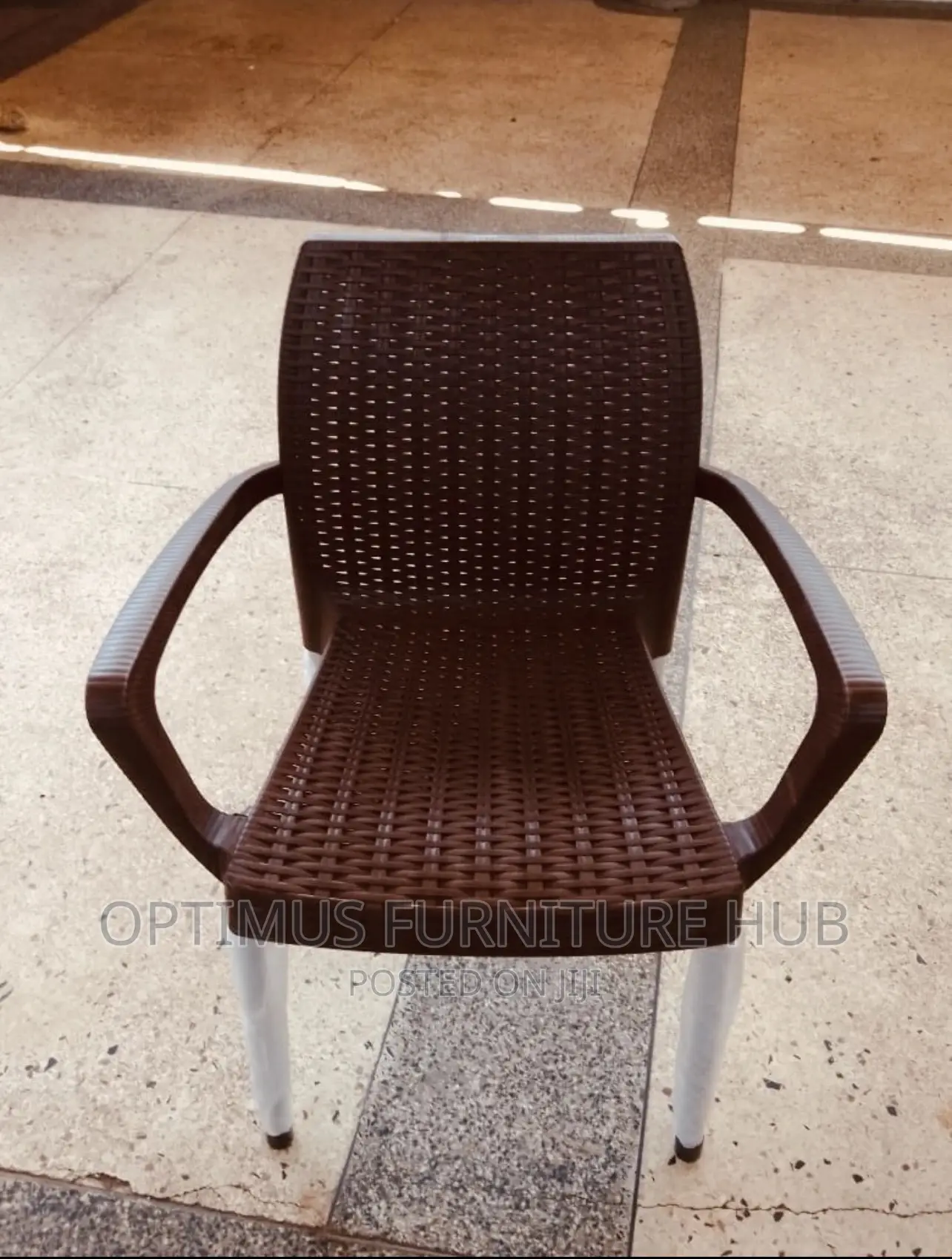 Plastic Chair ( Brown)