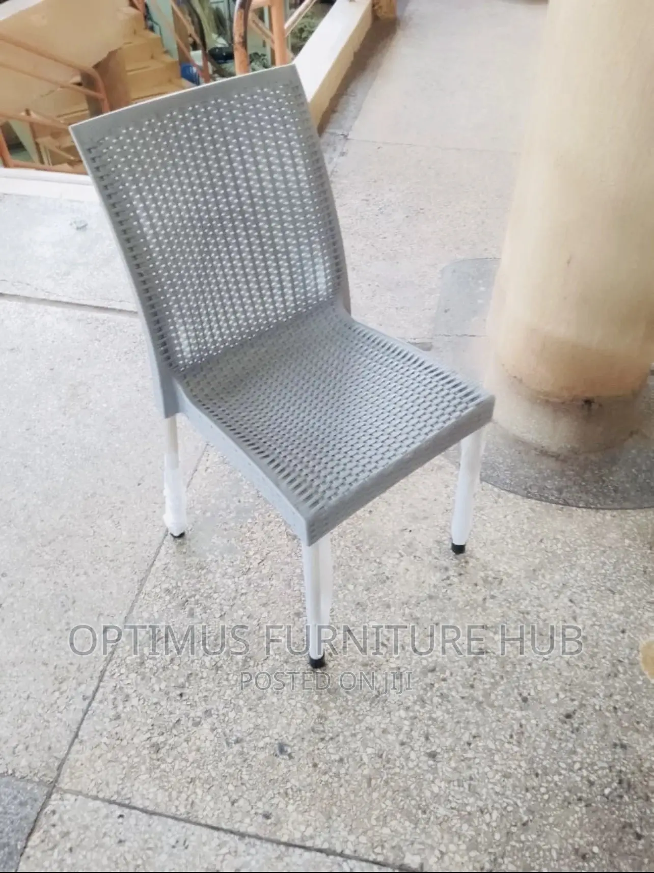 Plastic Chair (Gray)