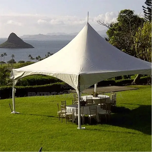 50seater Tent With One Flap but in Hard Strong PVC Material